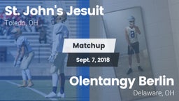 Matchup: St. John's Jesuit vs. Olentangy Berlin  2018