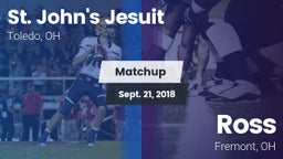 Matchup: St. John's Jesuit vs. Ross  2018