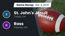 Recap: St. John's Jesuit  vs. Ross  2019