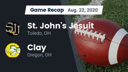 Recap: St. John's Jesuit  vs. Clay  2020