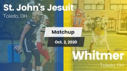 Matchup: St. John's Jesuit vs. Whitmer  2020