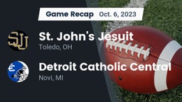 Recap: St. John's Jesuit  vs. Detroit Catholic Central  2023