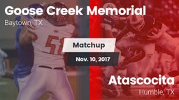 Matchup: Goose Creek vs. Atascocita  2017