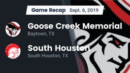 Recap: Goose Creek Memorial  vs. South Houston  2019