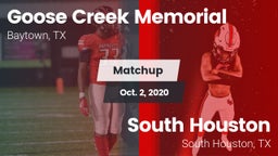 Matchup: Goose Creek vs. South Houston  2020