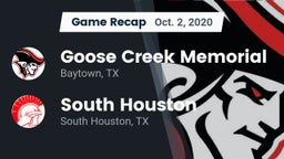 Recap: Goose Creek Memorial  vs. South Houston  2020
