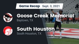 Recap: Goose Creek Memorial  vs. South Houston  2021