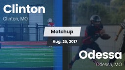 Matchup: Clinton  vs. Odessa  2017
