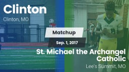 Matchup: Clinton  vs. St. Michael the Archangel Catholic  2017