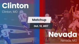 Matchup: Clinton  vs. Nevada  2017