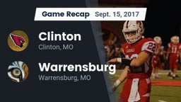 Recap: Clinton  vs. Warrensburg  2017