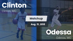 Matchup: Clinton  vs. Odessa  2018