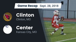 Recap: Clinton  vs. Center  2018