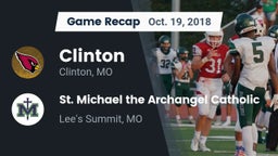 Recap: Clinton  vs. St. Michael the Archangel Catholic  2018