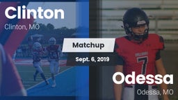 Matchup: Clinton  vs. Odessa  2019