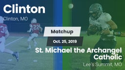 Matchup: Clinton  vs. St. Michael the Archangel Catholic  2019