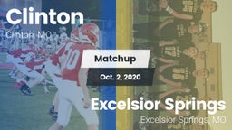 Matchup: Clinton  vs. Excelsior Springs  2020