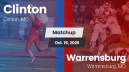 Matchup: Clinton  vs. Warrensburg  2020