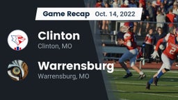 Recap: Clinton  vs. Warrensburg  2022