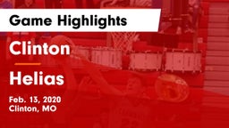 Clinton  vs Helias  Game Highlights - Feb. 13, 2020