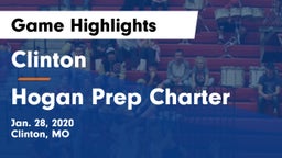 Clinton  vs Hogan Prep Charter  Game Highlights - Jan. 28, 2020