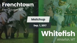 Matchup: Frenchtown High vs. Whitefish  2017