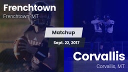Matchup: Frenchtown High vs. Corvallis  2017