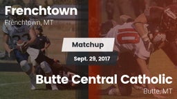 Matchup: Frenchtown High vs. Butte Central Catholic  2017