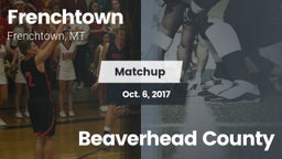 Matchup: Frenchtown High vs. Beaverhead County 2017