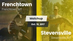 Matchup: Frenchtown High vs. Stevensville  2017