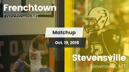 Matchup: Frenchtown High vs. Stevensville  2018