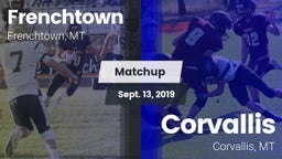 Matchup: Frenchtown High vs. Corvallis  2019
