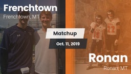 Matchup: Frenchtown High vs. Ronan  2019