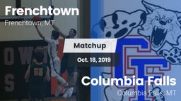 Matchup: Frenchtown High vs. Columbia Falls  2019