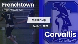 Matchup: Frenchtown High vs. Corvallis  2020