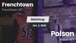 Matchup: Frenchtown High vs. Polson  2020