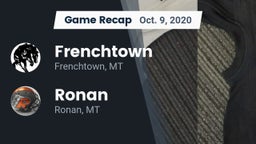 Recap: Frenchtown  vs. Ronan  2020