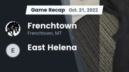 Recap: Frenchtown  vs. East Helena 2022