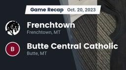 Recap: Frenchtown  vs. Butte Central Catholic  2023