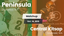 Matchup: Peninsula High vs. Central Kitsap  2016
