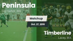 Matchup: Peninsula High vs. Timberline  2016