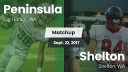 Matchup: Peninsula High vs. Shelton  2017