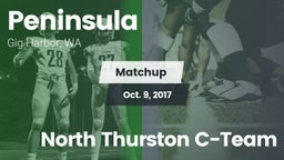 Matchup: Peninsula High vs. North Thurston C-Team 2017