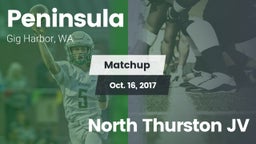 Matchup: Peninsula High vs. North Thurston JV 2017