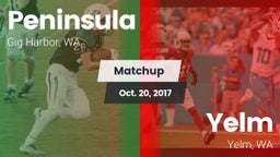 Matchup: Peninsula High vs. Yelm  2017