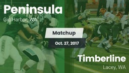 Matchup: Peninsula High vs. Timberline  2017