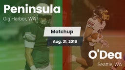 Matchup: Peninsula High vs. O'Dea  2018