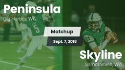 Matchup: Peninsula High vs. Skyline   2018