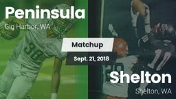 Matchup: Peninsula High vs. Shelton  2018