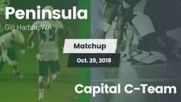Matchup: Peninsula High vs. Capital C-Team 2018